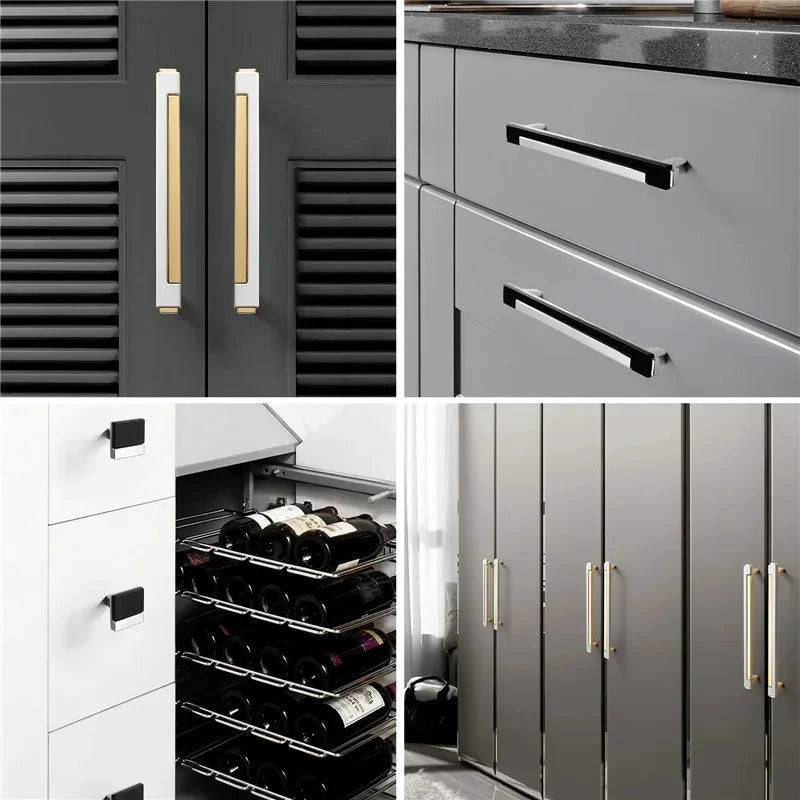 Modern Fashion Drawer Pulls Cabinet Handles Knobs Furniture Hardware by Bowlift