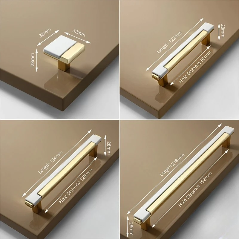 Modern Fashion Drawer Pulls Cabinet Handles Knobs Furniture Hardware by Bowlift