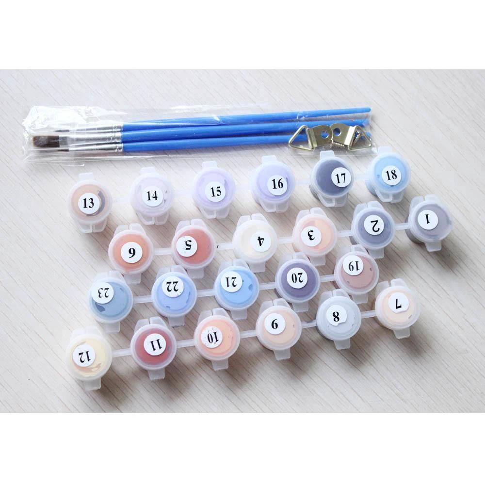 Mona Lisa - Van-Go Paint-by-Number Kit by Bowlift