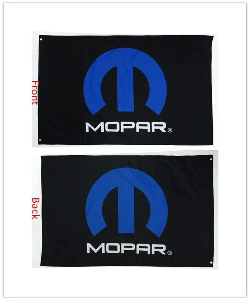 Mopar Flag-3x5ft Checkered Banner-Metal Grommets by flagsshop