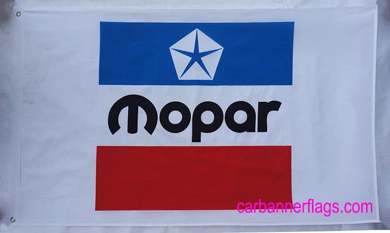Mopar Flag-3x5ft Checkered Banner-Metal Grommets by flagsshop