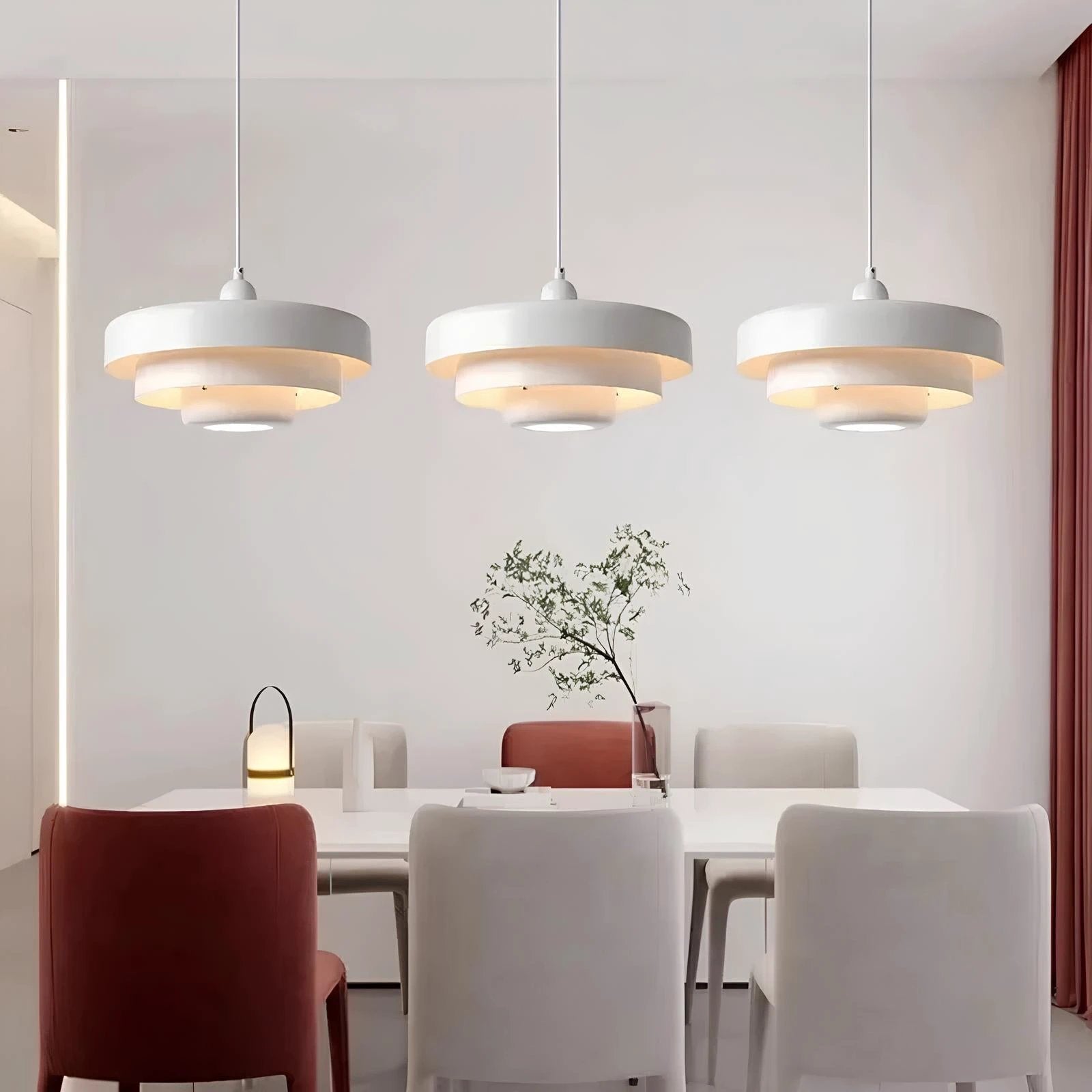 ScandiGlow Slim Glass Loft Lamp for Modern Nordic Interior Bowlift by Bowlift