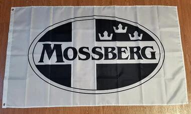 Mossberg Shotgun Flag -3x5 FT Banner-100% polyester-2 Metal Grommets by flagsshop