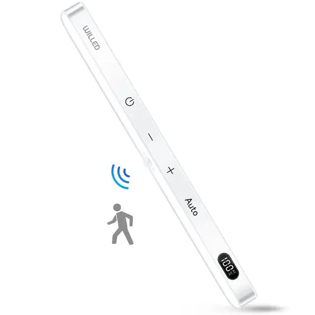 Motion Sensor Cabinet Light Battery Display 60 LED Touch Light Bar by Bowlift