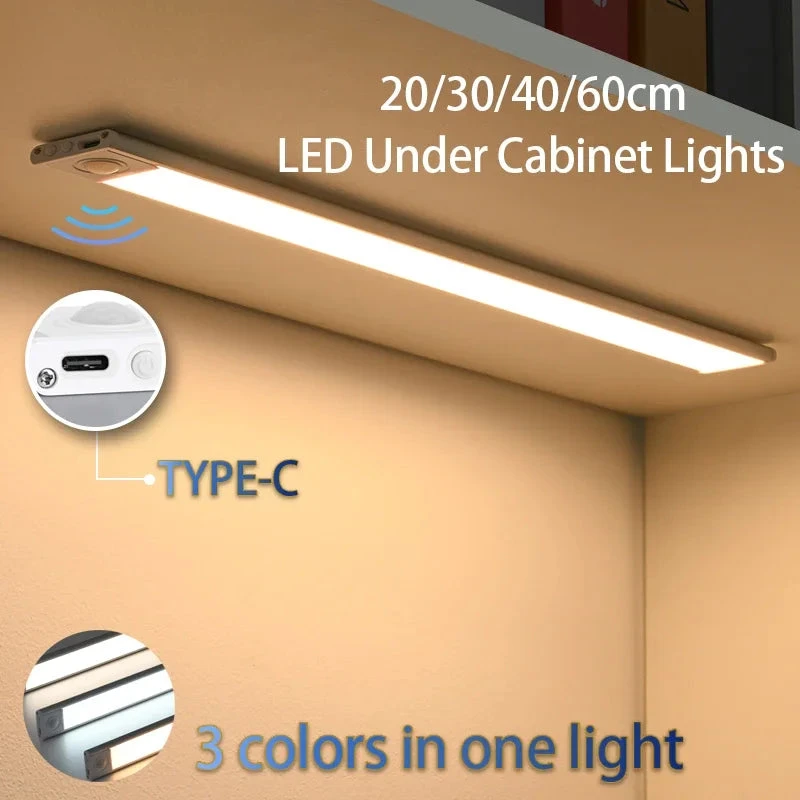 Motion Sensor night light Wireless Under Cabinet Lights For Kitchen by Bowlift