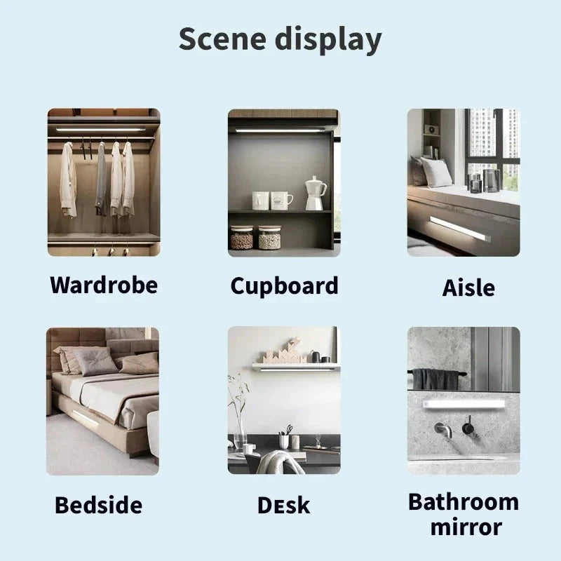 Motion Sensor night light Wireless Under Cabinet Lights For Kitchen by Bowlift