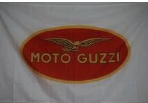 Moto Guzzi Flag-3x5 FT-100% polyester-2 Metal Grommets Banner by flagsshop
