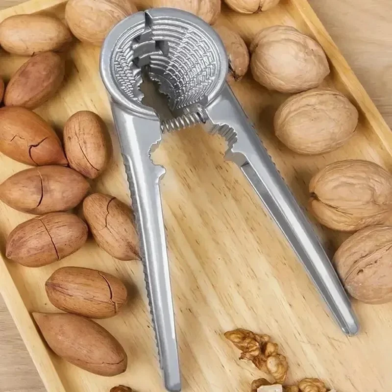 Multi-Functional Aluminum Nut Cracker Walnut Chestnut Hazelnut Sheller by Bowlift