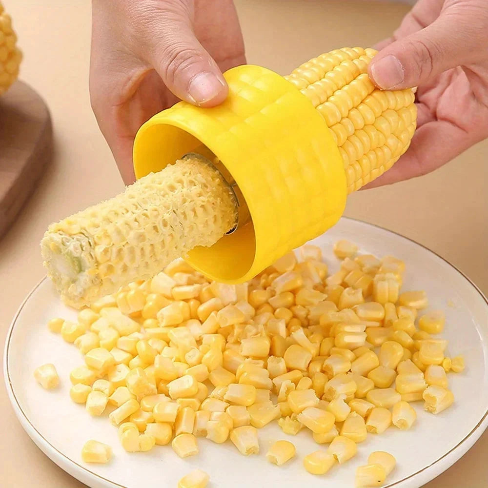 Multi-Functional Corn Cob Stripper Vegetable Peeler Kitchen Tool by Bowlift