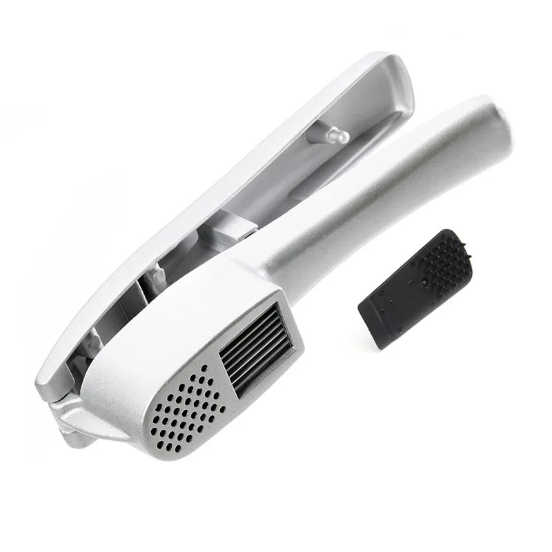 Multifunction Aluminum Garlic Press Set with Silicone Tube Roller by Bowlift
