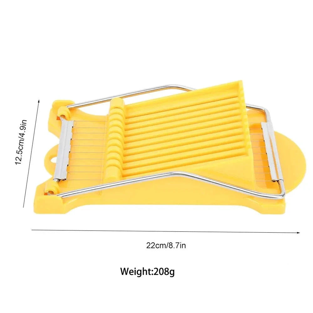 Multifunctional Luncheon Meat Egg Cutter Stainless Steel Food Slicer by Bowlift