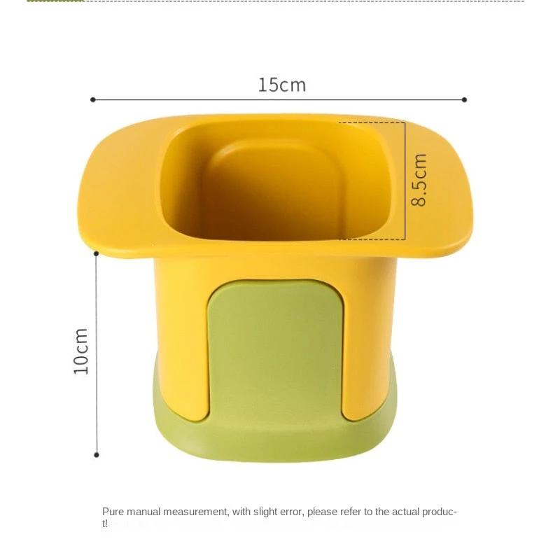 Multifunctional Vegetable Chopper Fries Cutter Hand Pressure Dicer by Bowlift