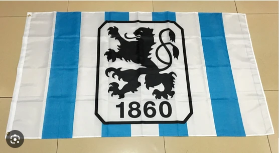TSV 1860 Munchen Flag -3x5ft football banner by flagsshop