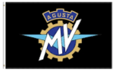 MV Agusta Flag- 3x5 FT Banner-100% polyester-2 Metal Grommets by flagsshop