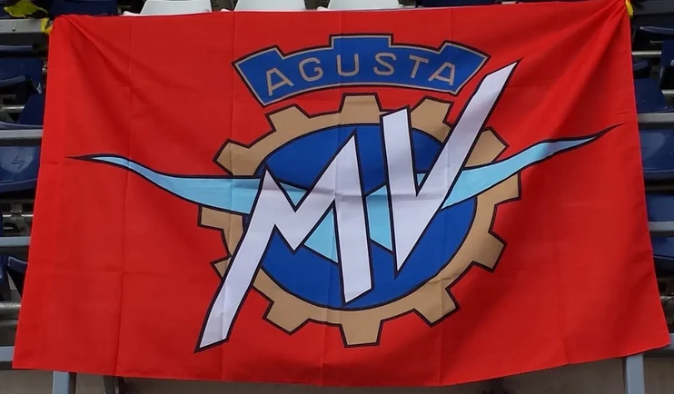 MV Agusta Flag- 3x5 FT Banner-100% polyester-2 Metal Grommets by flagsshop