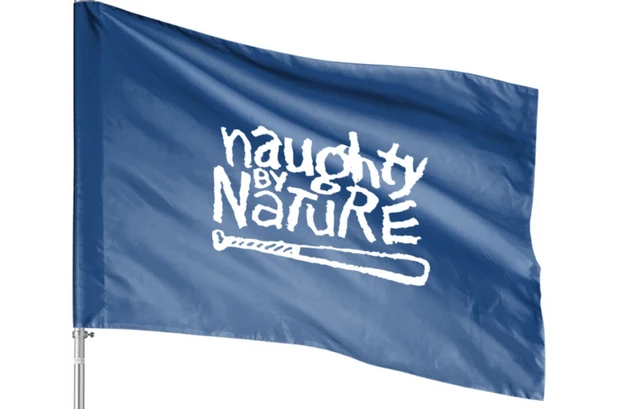 Naughty by nature Flag -3x5 FT Banner-100% polyester-2 Metal Grommets by flagsshop