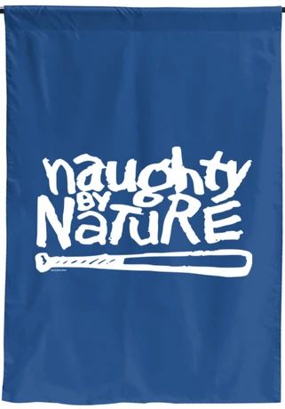 Naughty by nature Flag -3x5 FT Banner-100% polyester-2 Metal Grommets by flagsshop
