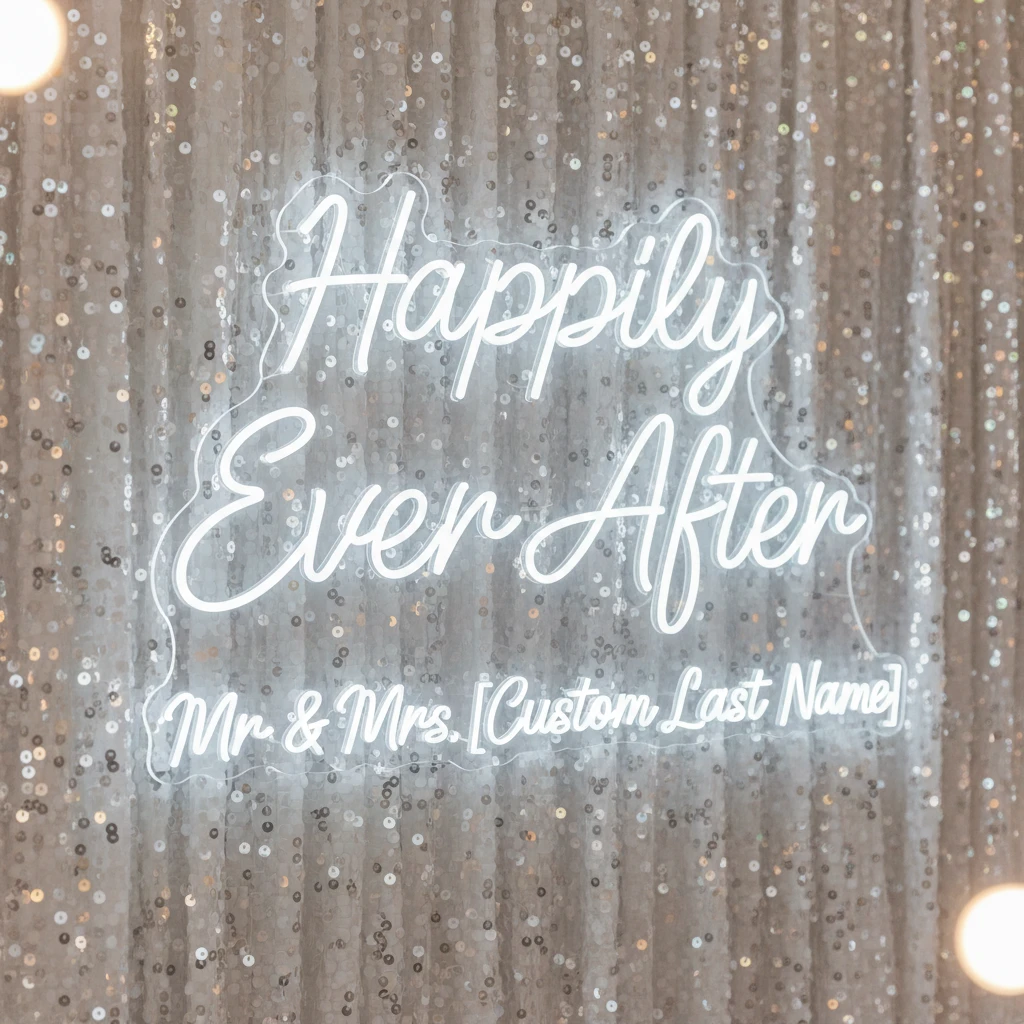 Let's Party Neon Sign for Party Event Decor by Neonchics