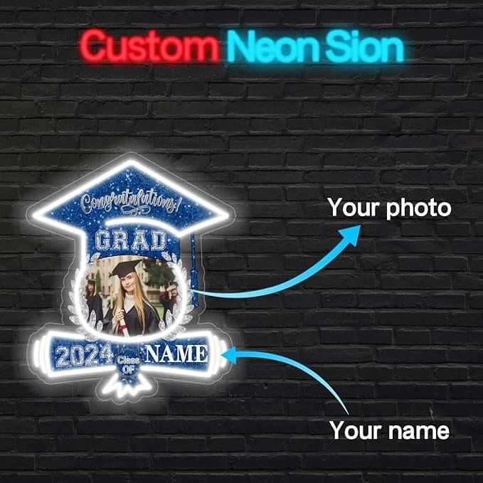 Personalized 2025 Graduation Gift Neon Signs by Neonchics