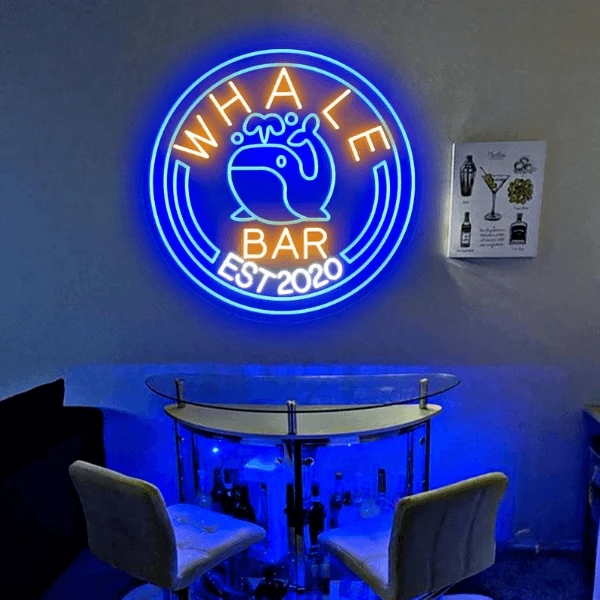 Custom Beer Bar Neon Signage Bar Name Neon Sign by Neonchics
