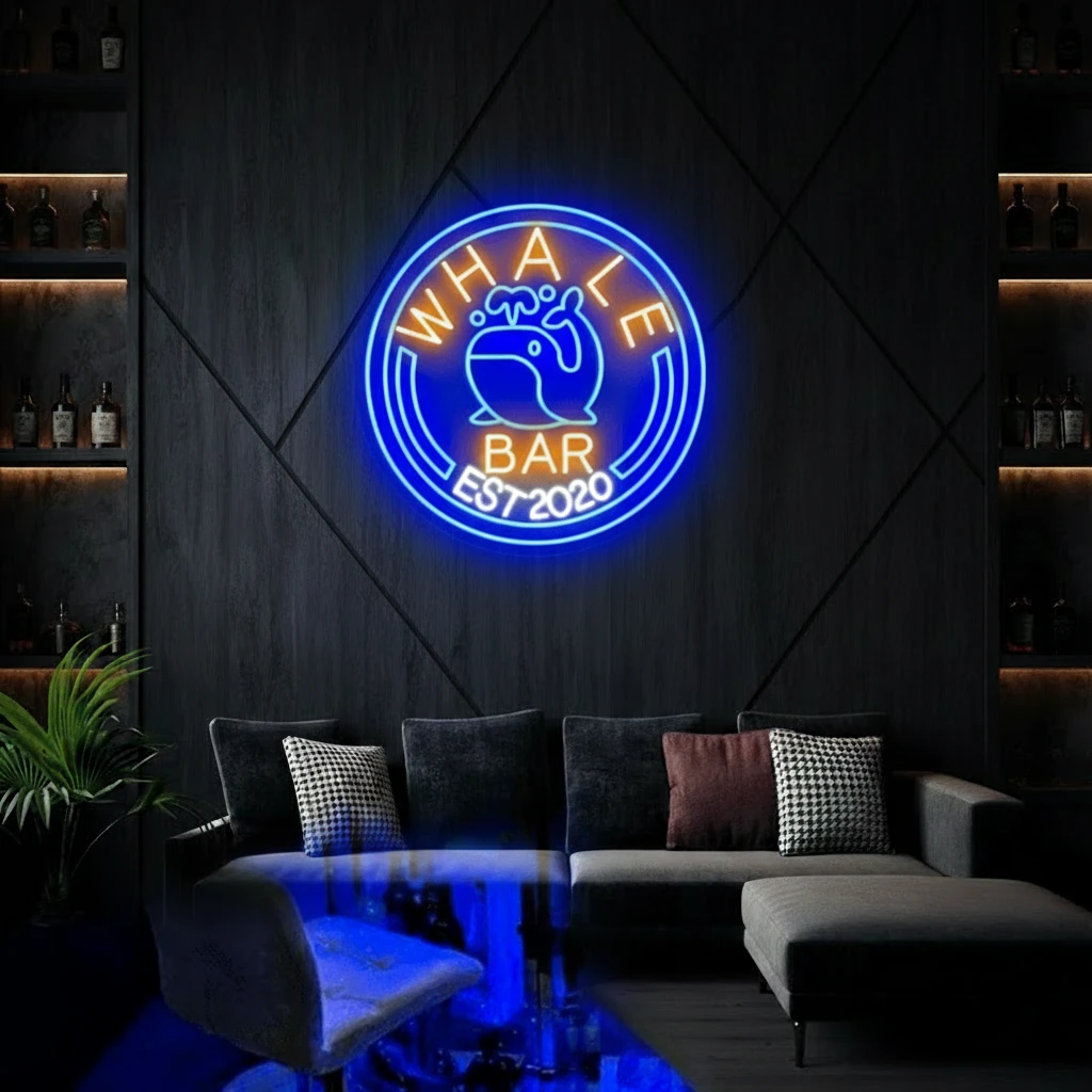 Custom Beer Bar Neon Signage Bar Name Neon Sign by Neonchics