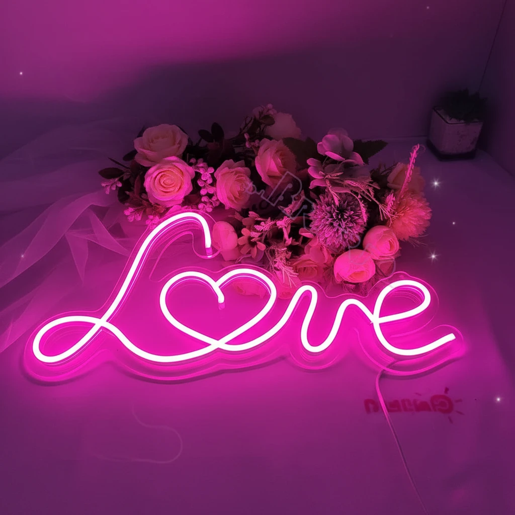Love Neon Sign by Neonchics