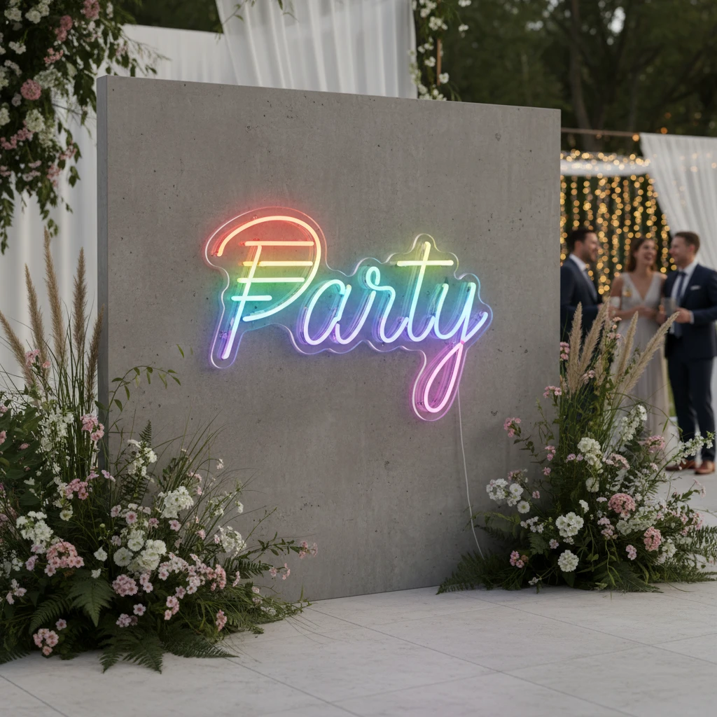 Happy Birthday Neon Signs by Neonchics