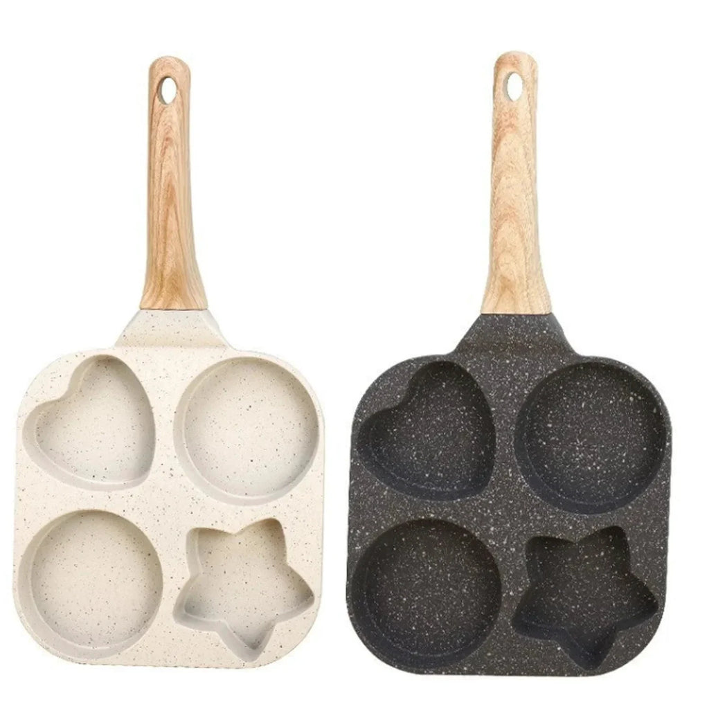 Non stick Mini Breakfast Frying Pan Medical Stone Three shapes by Bowlift