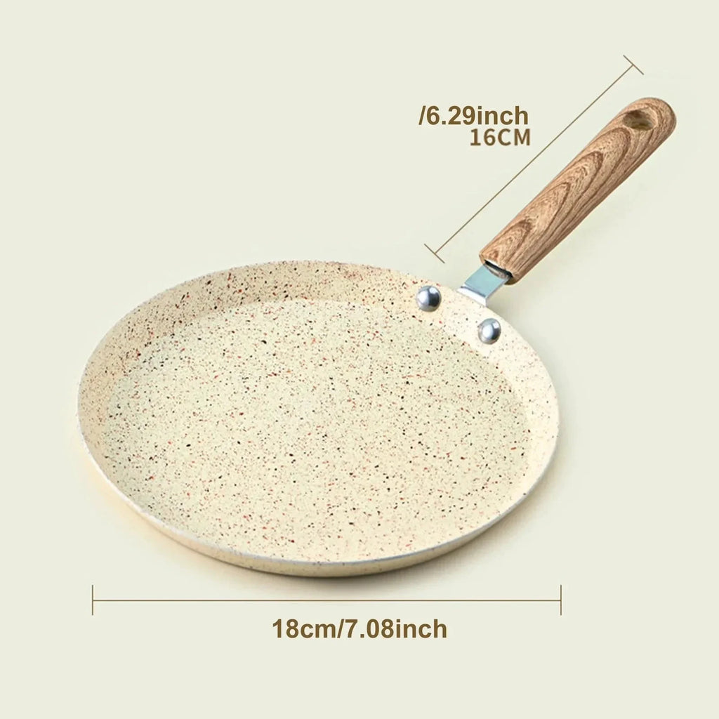 Non Stick Omelet Pan Pizza Cooking Induction Gas Stove Frying Pan by Bowlift