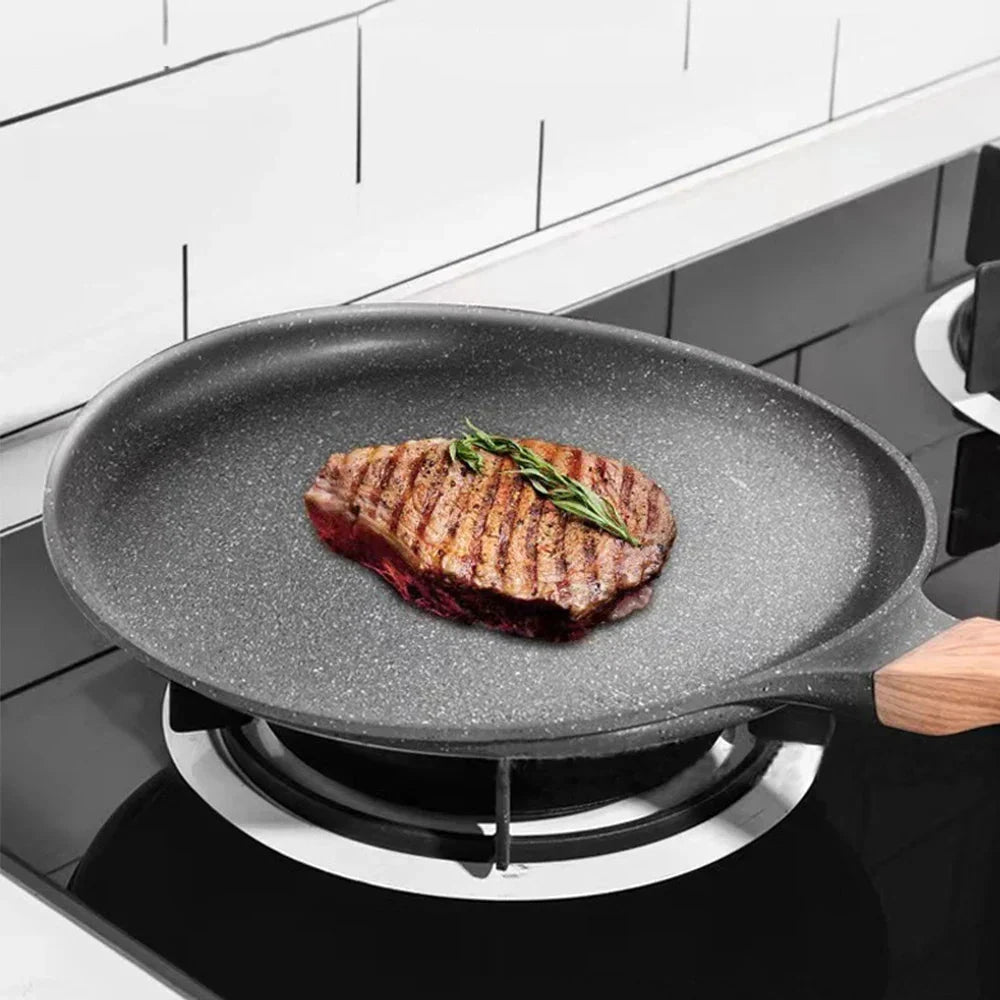 Non Stick Omelette Egg Pancake Frying Pan Induction Gas Cooker by Bowlift