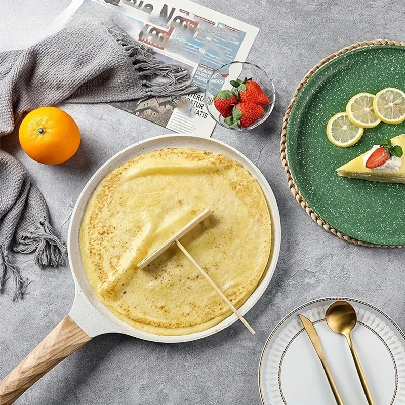 Non-Stick Pancake Pan Ceramic Coated Kitchen Frying Pan Tortilla Pan by Bowlift