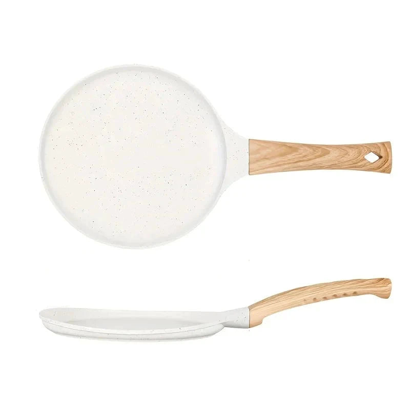 Non-Stick Pancake Pan Ceramic Coated Kitchen Frying Pan Tortilla Pan by Bowlift