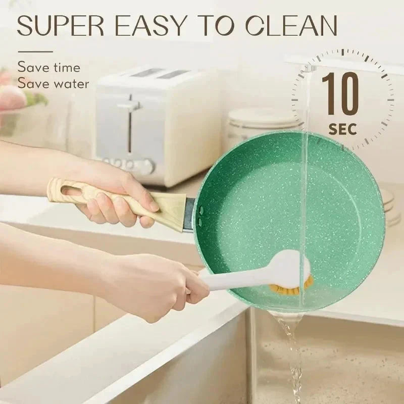 Nonstick Frying Pan Skillet Non Toxic Healthy Stone Cookware by Bowlift