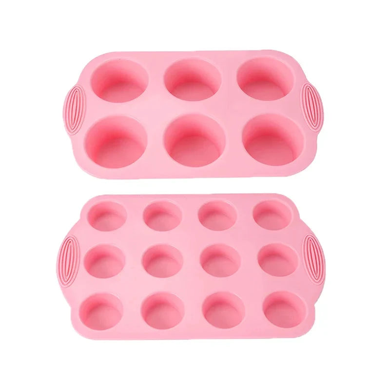 Nonstick Silicone Bakeware Cake Muffin Bread Baking Molds Accessories by Bowlift