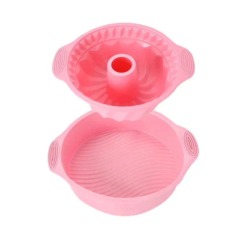 Nonstick Silicone Bakeware Cake Muffin Bread Baking Molds Accessories by Bowlift