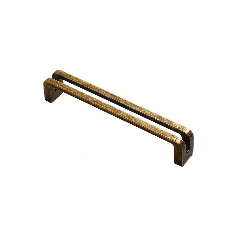 Nordic Vintage Bronze Cabinet Handle Furniture Hardware Drawer Cabinet by Bowlift
