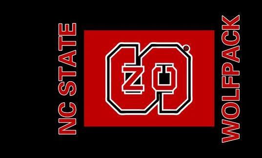 N.C.State Wolfpack flag NCAA NC State University Banner NCSU 90x150cm Flag 100% Polyester by flagsshop