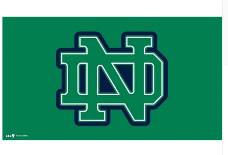 Notre Dame Fighting Irish flag 100% Polyester 3x5ft NCAA The University of Notre Dame Banner by flagsshop