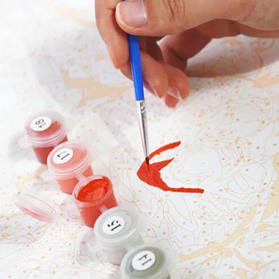 Lions, and Tigers, and Bears, Oh My! - Van-Go Paint-By-Number Kit by Bowlift