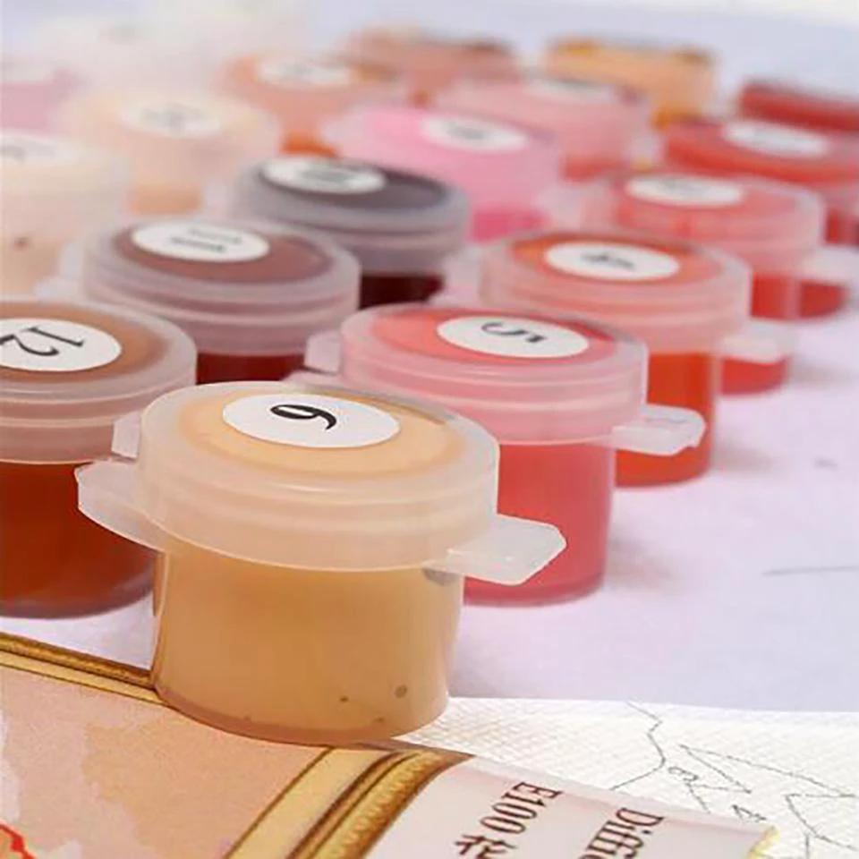 Lions, and Tigers, and Bears, Oh My! - Van-Go Paint-By-Number Kit by Bowlift