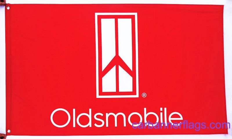Oldsmobile Flag-3x5Ft Banner-100% polyester by flagsshop