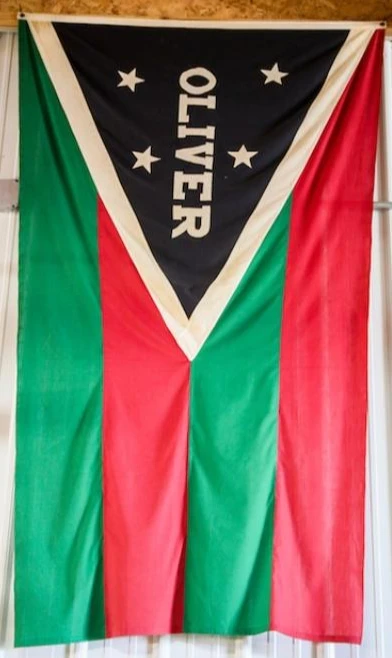ORIGINAL OLIVER FLAG -3x5 FT Banner-100% polyester-2 Metal Grommets by flagsshop