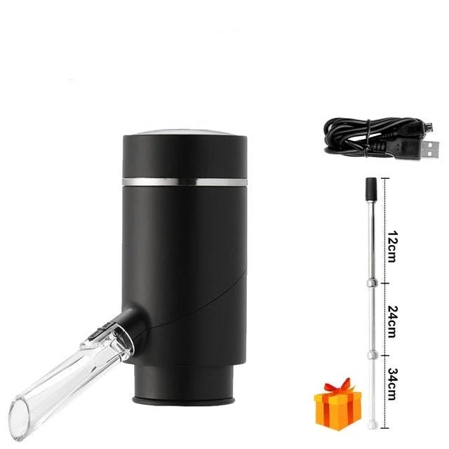 One Touch Electric Wine Aerator And Dispenser Quick Sobering Decanter by Bowlift