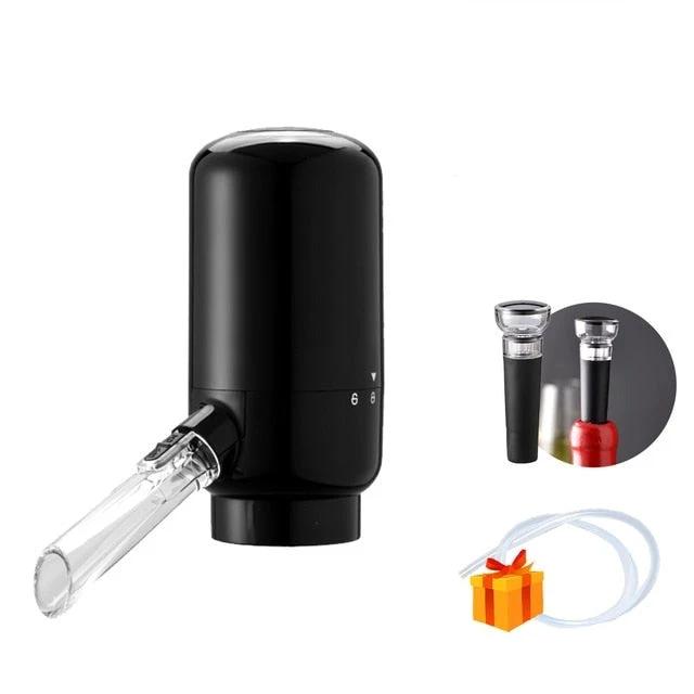 One Touch Electric Wine Aerator And Dispenser Quick Sobering Decanter by Bowlift