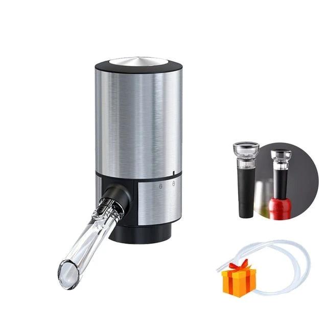 One Touch Electric Wine Aerator And Dispenser Quick Sobering Decanter by Bowlift
