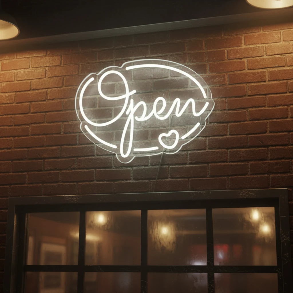 Open Neon Sign for Business Led Neon Sign by Neonchics