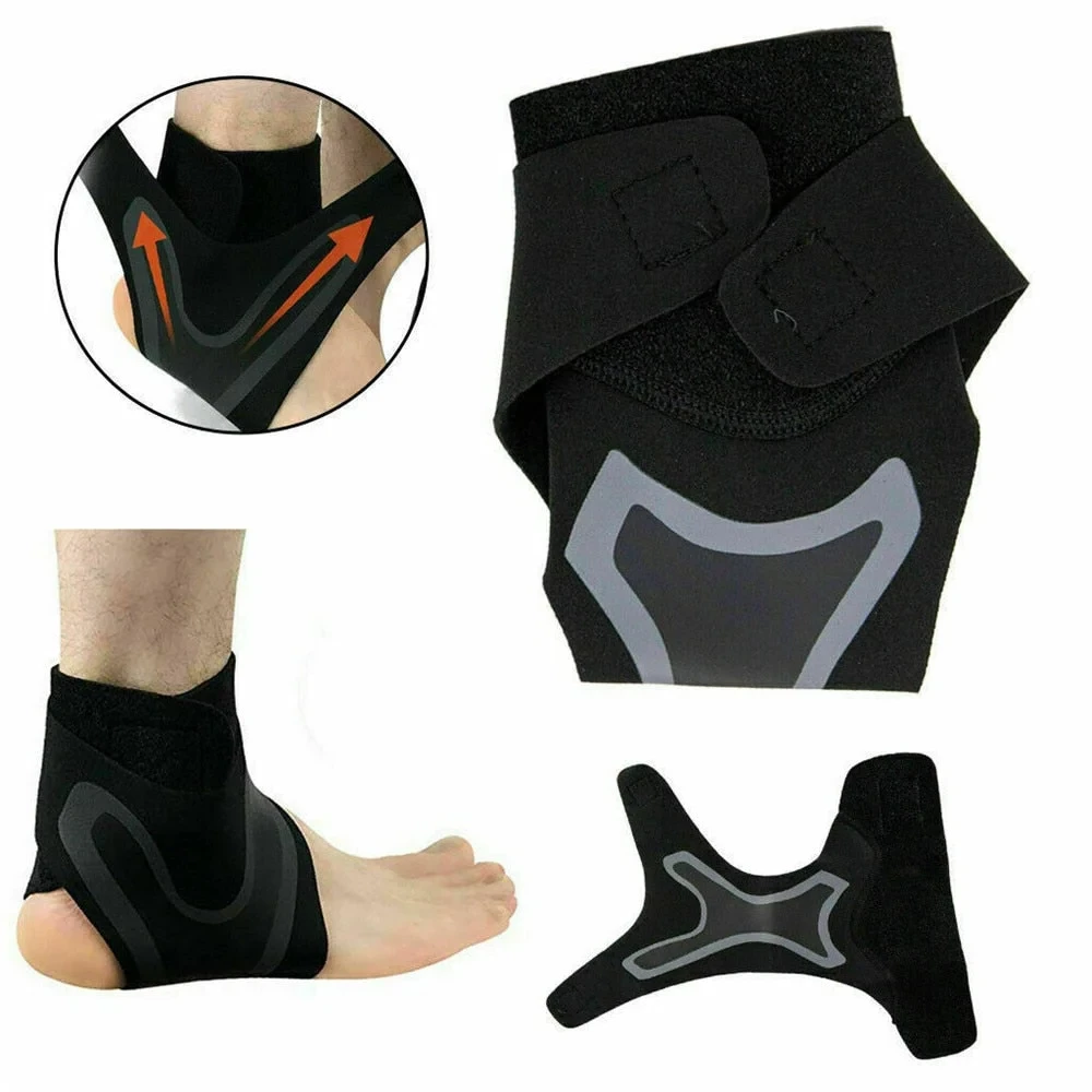 Plantar Ankle X Wrap Support Compression Sock by BowLift