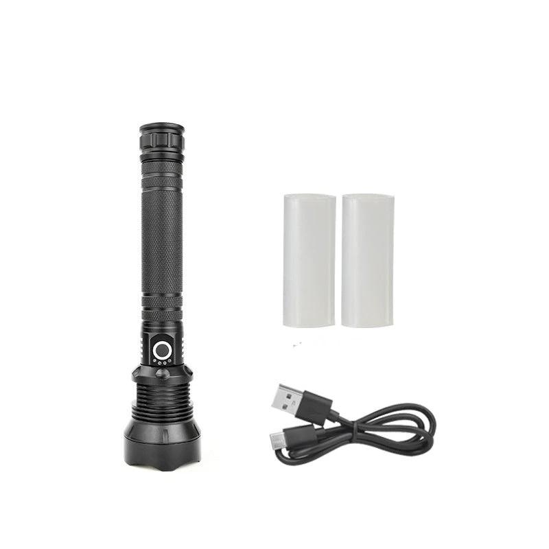 Tactical rechargeable laser LED flashlight by Bowlift