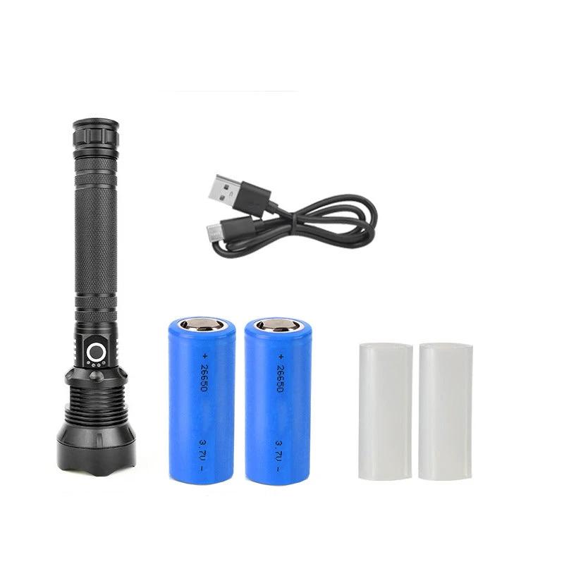 Tactical rechargeable laser LED flashlight by Bowlift