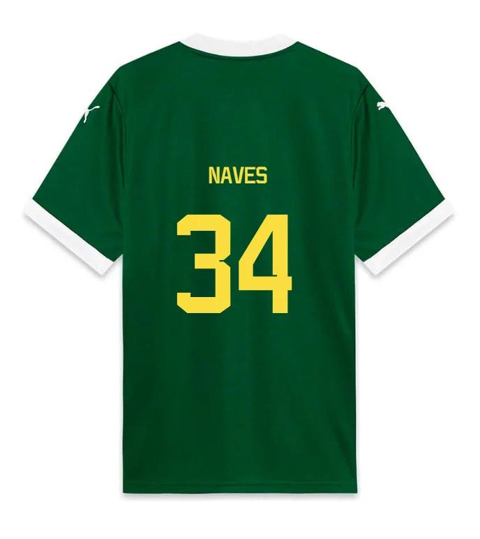 Palmeiras NAVES 34 Home 2025-26 Jersey – Green by Soccer Jersey